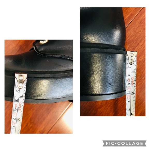 Chanel 20C Patent Cap toe Lace up Pearl details Lambskin black bootie EU 40 - Picture 6 of 16